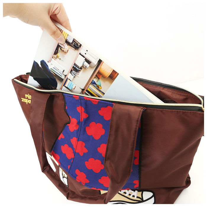 BACKYARD FAMILY「ミスサパト トートバッグ 通販 レディース 大きめ ファスナー付き A4 通勤 通学 軽量 軽い」|トートバッグ|