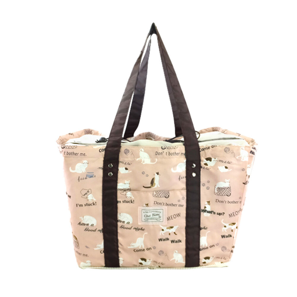 BACKYARD FAMILY「エコバッグ レジカゴ 保冷 通販 おしゃれ レジカゴ用バッグ マチ広 トート 撥水 はっ水」|エコバッグ|ピンク1