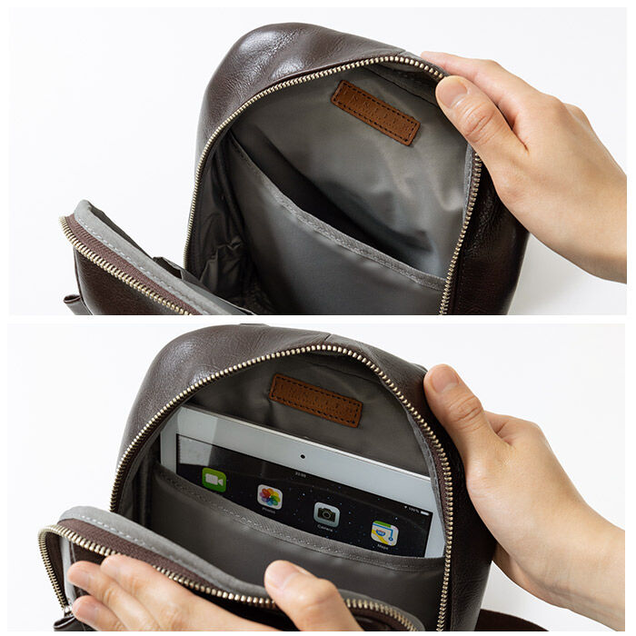 BACKYARD FAMILY「ボディバッグ メンズ 本革 通販 ブランド INNFITH インフィス 556020 フィズ」|ショルダー・メッセンジャー|