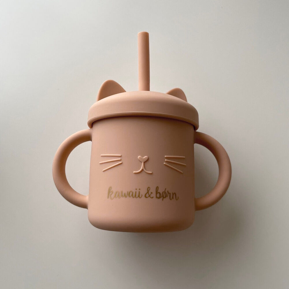 BACKYARD FAMILY「マグ ベビー 通販 kawaii&born ストローマグ 赤ちゃん ベビーマグ ベビー用品」|その他ベビー用品|ピンク1