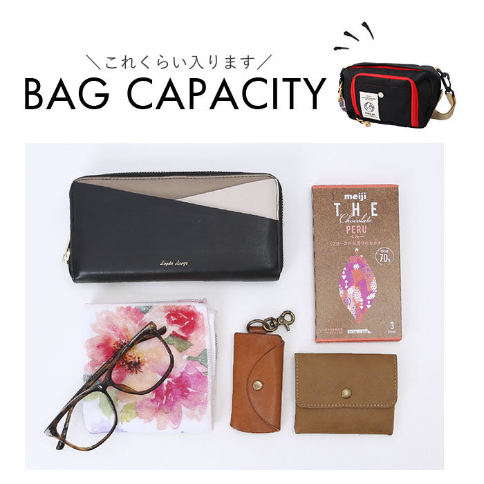 BACKYARD FAMILY「AMICAL アミカル ミニショルダーバッグ 通販 AMC1-002 蛇腹ポケット」|ショルダー・メッセンジャー|