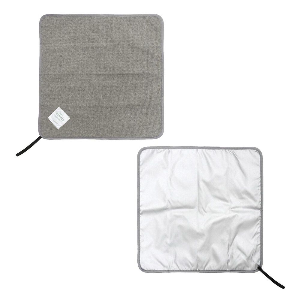 BACKYARD FAMILY「保冷 ランチクロス 通販 ランチマット 保温 お弁当 風呂敷 ふろしき お弁当包み」|その他|グレー1