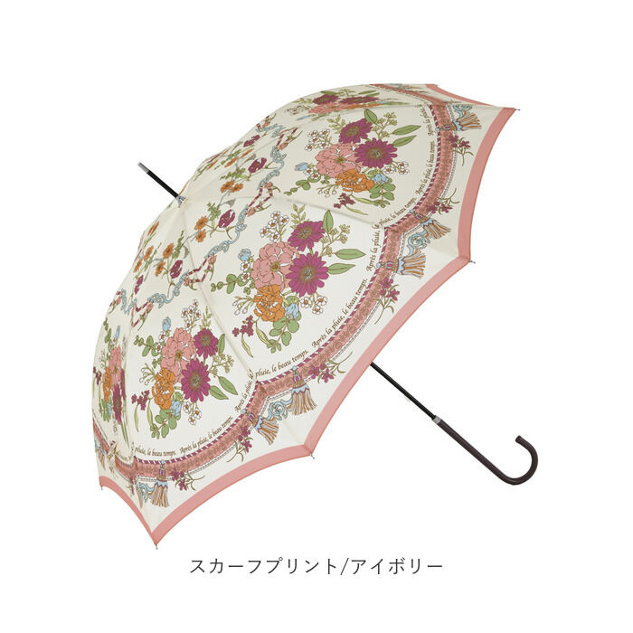 BACKYARD FAMILY「because ビコーズ 長傘 レディース 58cm 通販 晴雨兼用傘 雨傘 日傘 傘 日よけ」|傘|