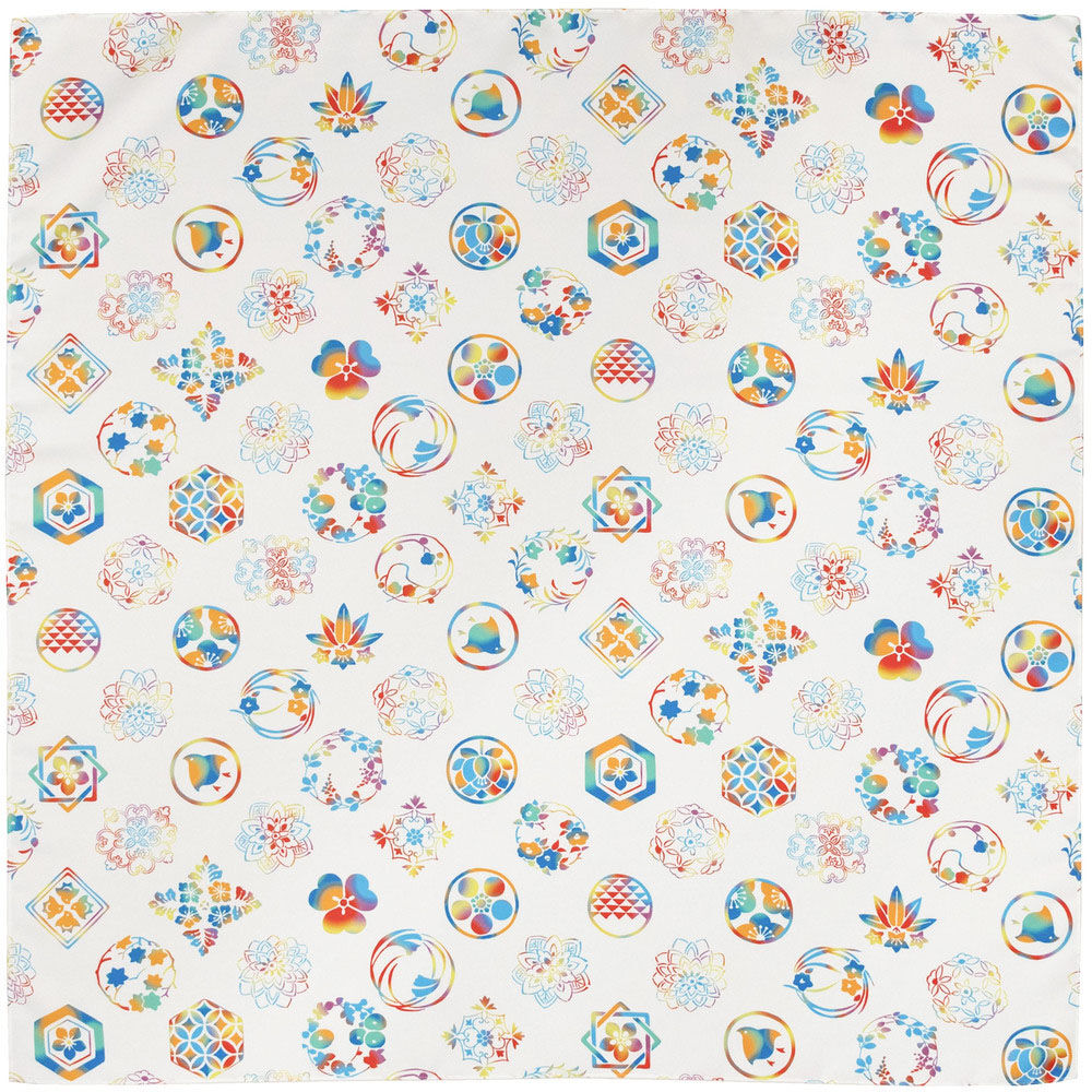 BACKYARD FAMILY「風呂敷 通販 風呂敷き 風呂敷包み エコバッグ エコバック ポリエステル はっ水 撥水 大判」|その他|ホワイト1