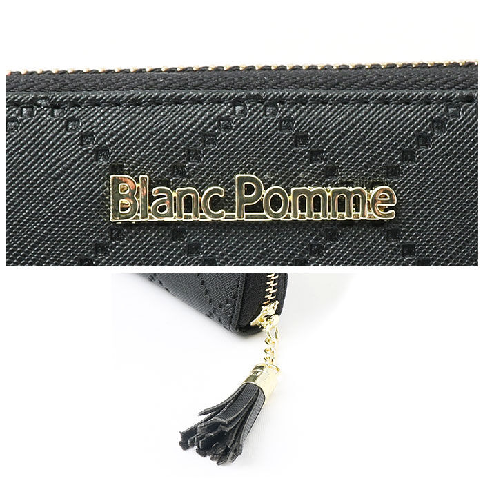 BACKYARD FAMILY「長財布 レディース ラウンドファスナー 通販 Blanc Pomm 財布 サイフ ロングウォレット」|財布|
