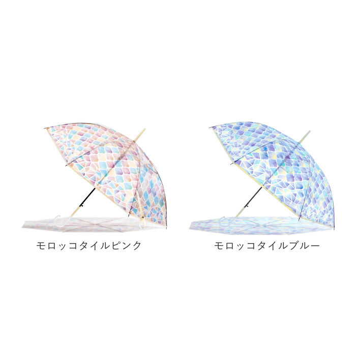 BACKYARD FAMILY「傘 レディース ジャンプ 通販 ビニール傘 ジャンプ式 おしゃれ アンシャンテ ステンドグラス傘」|傘|