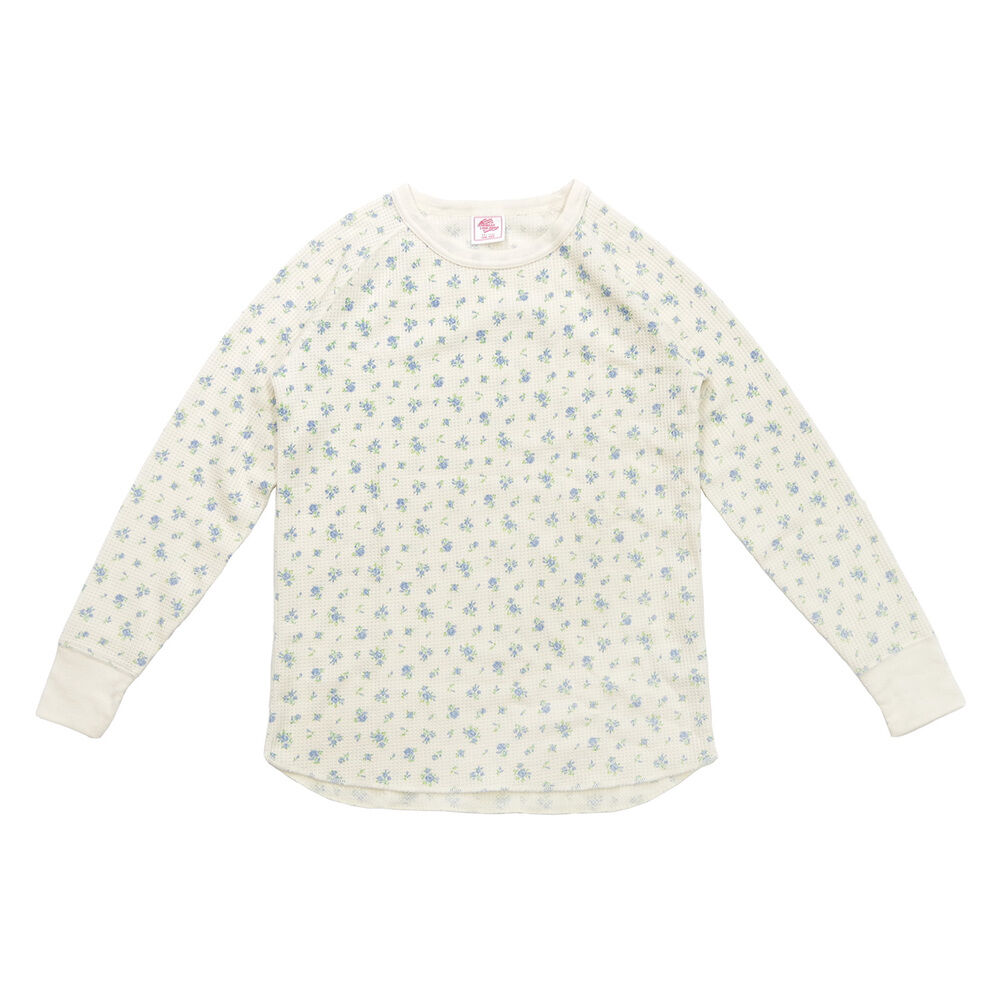 BACKYARD FAMILY「JEMORGAN サーマル 通販 ワッフル ロンT パックTシャツ JD073-59S」|Tシャツ・カットソー|ブルー1