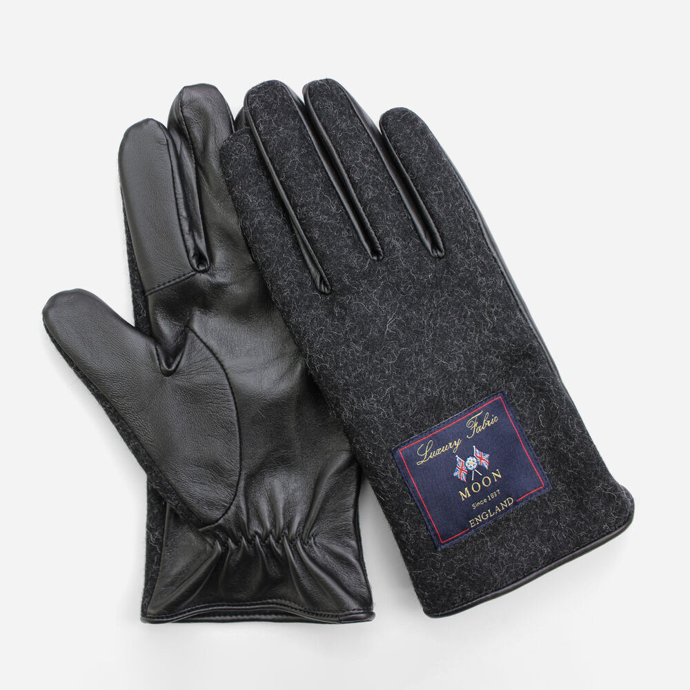 BACKYARD FAMILY「クロダ 手袋 メンズ 通販 グローブ MOON ムーン 手ぶくろ スマートフォン対応 スマホ 対応」|手袋|ブラック1