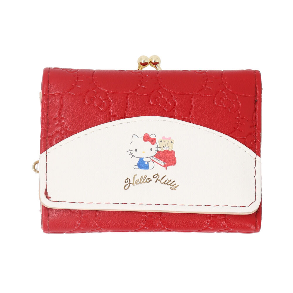 BACKYARD FAMILY「財布 サンリオ 三つ折り 通販 三つ折り財布 がま口財布 がまぐち財布 がまぐち サイフ お財布」|財布|レッド1
