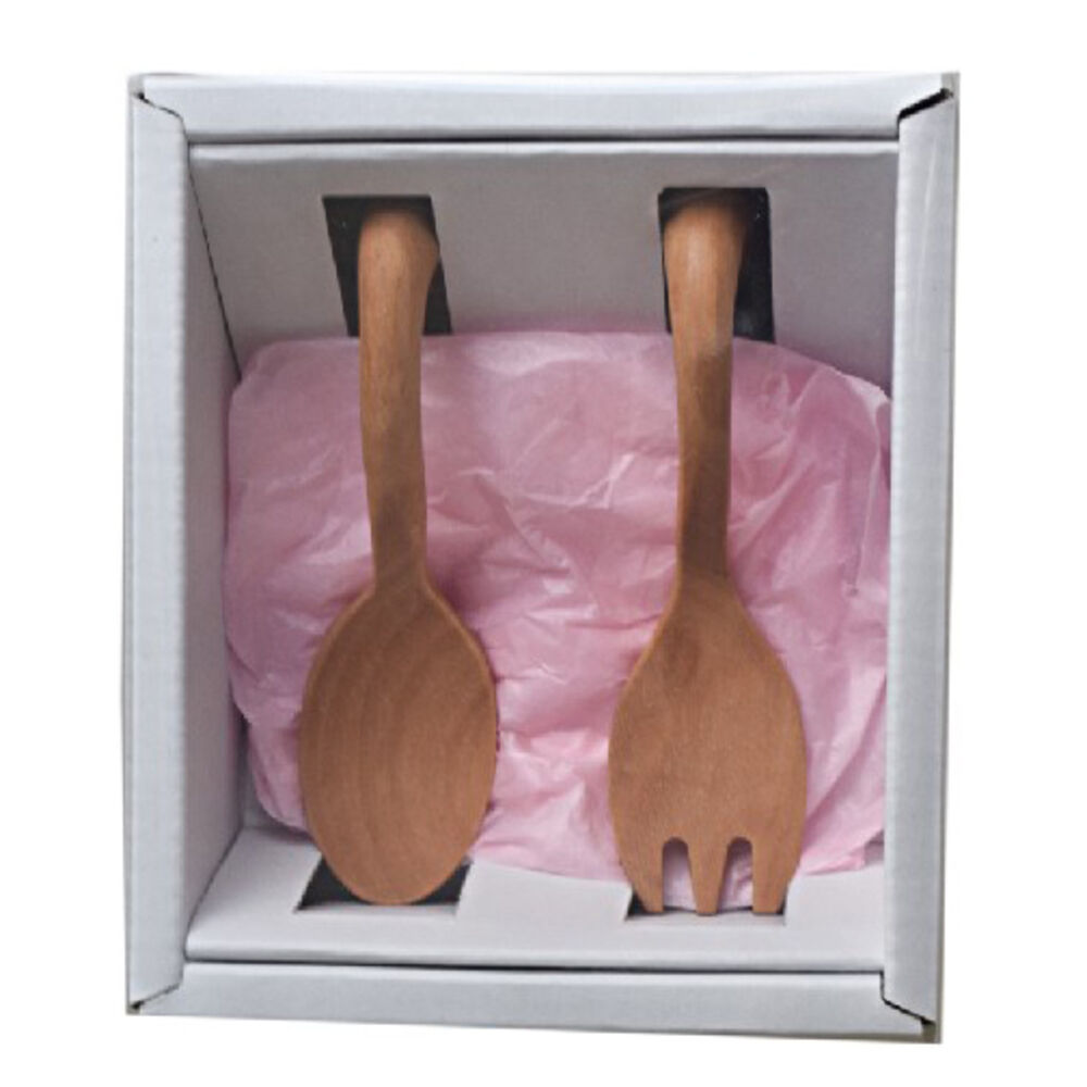 BACKYARD FAMILY「ベビー スプーン フォークセット 通販 木製 ベビースプーン ベビーフォーク 赤ちゃん ベビー食器」|食器・キッチングッズ|ブラウン1