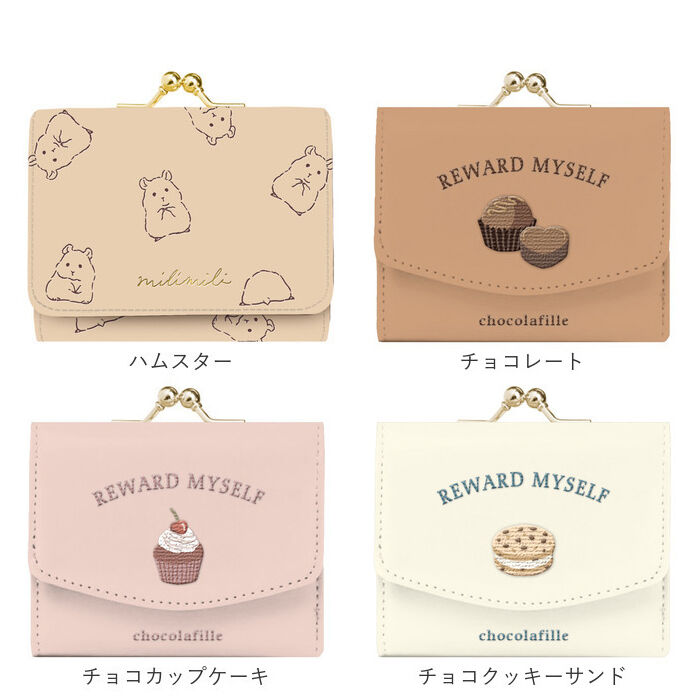 BACKYARD FAMILY「ミニ財布 レディース 通販 財布 コンパクト 三つ折り財布 3つ折り財布 がま口 折り財布」|財布|