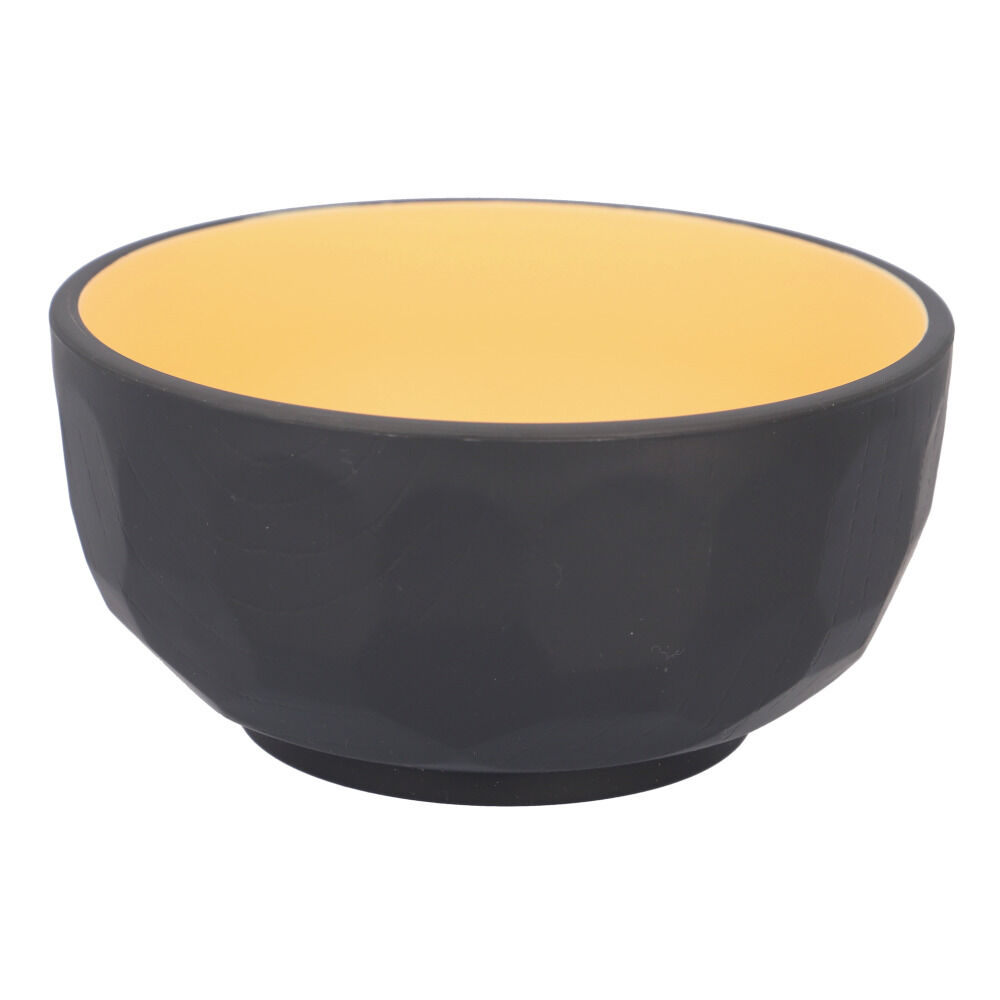 BACKYARD FAMILY「TONES NA どんぶり 通販 丼 木目亀甲 食器 皿 ボウル 食洗機対応 レンジ 樹脂製」|食器・キッチングッズ|ブラック1