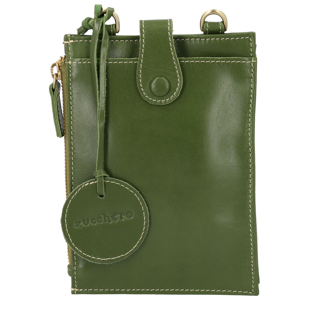 BACKYARD FAMILY「ズッケロ バッグ 49267 zucchero 通販 本革 レザー スマホショルダー」|ショルダー・メッセンジャー|グリーン1