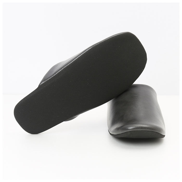 BACKYARD FAMILY「クリアセゾン CLEARSAISON スリッパ 拭ける 通販 アルコール アルコール消毒 L 合皮」|ルームシューズ|