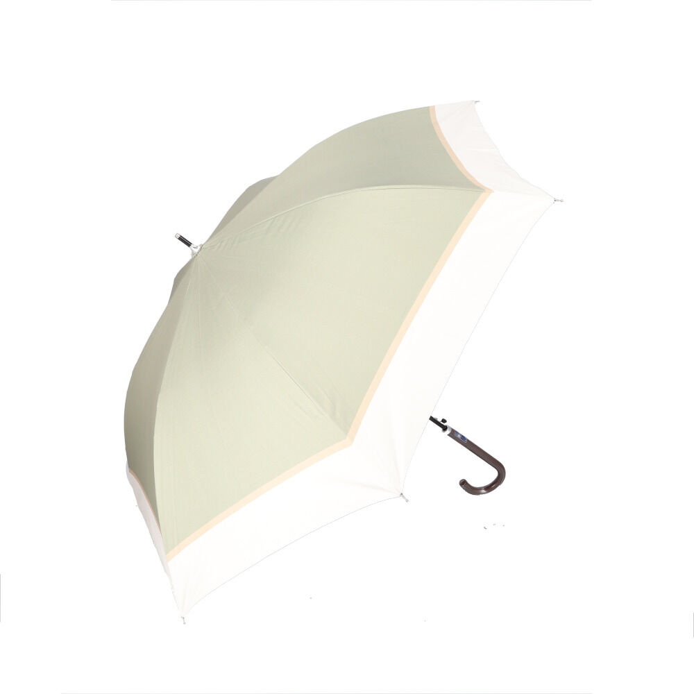 BACKYARD FAMILY「長傘 レディース グラスファイバー 通販 晴雨兼用 58cm ジャンプ傘 雨傘 傘 かさ」|傘|グリーン1