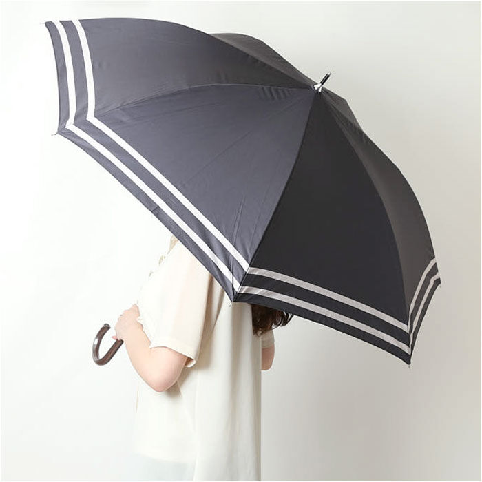 BACKYARD FAMILY「長傘 レディース グラスファイバー 通販 晴雨兼用 58cm ジャンプ傘 雨傘 傘 かさ」|傘|