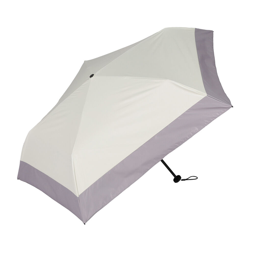 BACKYARD FAMILY「KIZAWA 折りたたみ傘 通販 日傘 折りたたみ 完全遮光 傘 50cm 折畳み傘 晴雨兼用」|傘|グレー1