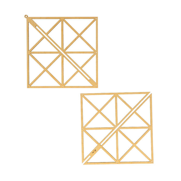 BACKYARD FAMILY「Kito キト オーナメント 通販 L モビール 木 北欧 室内 インテリア 木製 取付フック付」|その他|