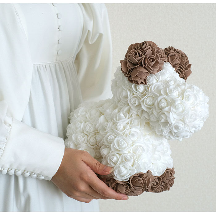 BACKYARD FAMILY「アーティフィシャル 通販 アニマル ミニ 人形 ディスプレイ用 クリアケース入り 置き型 バラ」|その他|