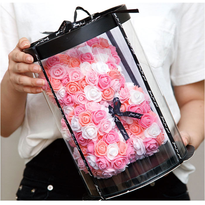 BACKYARD FAMILY「アーティフィシャル 通販 アニマル ミニ 人形 ディスプレイ用 クリアケース入り 置き型 バラ」|その他|