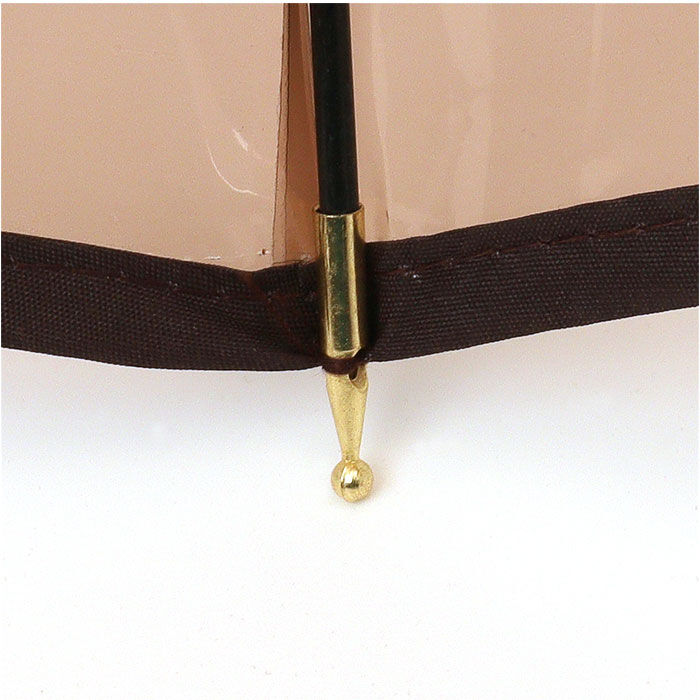 BACKYARD FAMILY「VINYL ヴァイナル ビニール傘 58cm バンブー カラー 通販 ジャンプ傘 雨傘 長傘 傘」|傘|