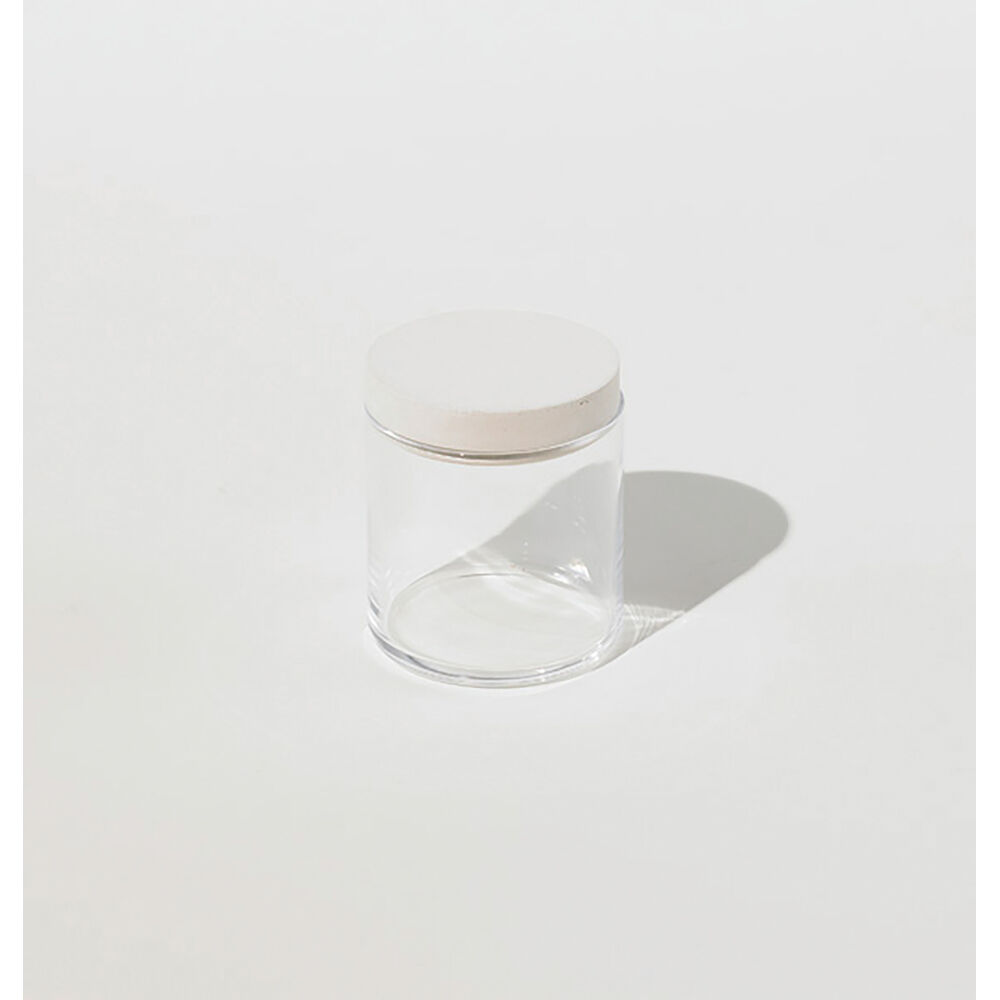 BACKYARD FAMILY「保存容器 ガラス 通販 日本製 soil ソイル フードコンテナ キャニスター 珪藻土」|食器・キッチングッズ|ホワイト1