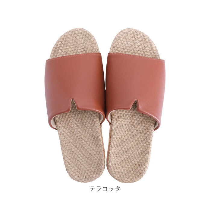 BACKYARD FAMILY「スリッパ 夏用 室内 通販 ルームシューズ 室内履き 涼しい サラサラ 麻 肌触りが良い」|ルームシューズ|