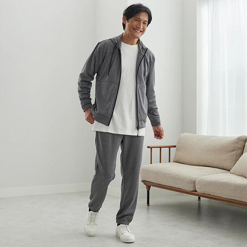 BACKYARD FAMILY「ジャージ 上下 メンズ セットアップ 通販 ジャージ上下セット 部屋着 ルームウェア パーカー」|パーカー|