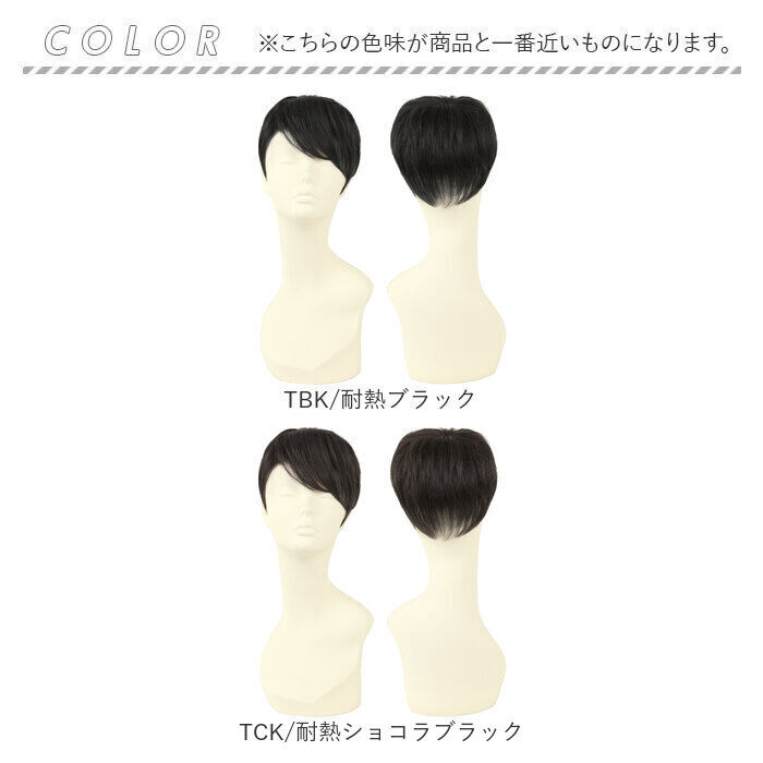 BACKYARD FAMILY「プリシラ prisila ウィッグ ストレートショート メンズ GB-21 通販 男性用部分かつら」|ヘアスタイリング|
