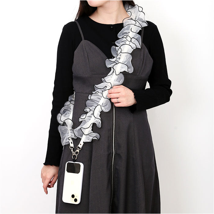 BACKYARD FAMILY「スマホショルダーストラップ 太め 通販 Rename リネーム RSN24023 スマホ」|その他|