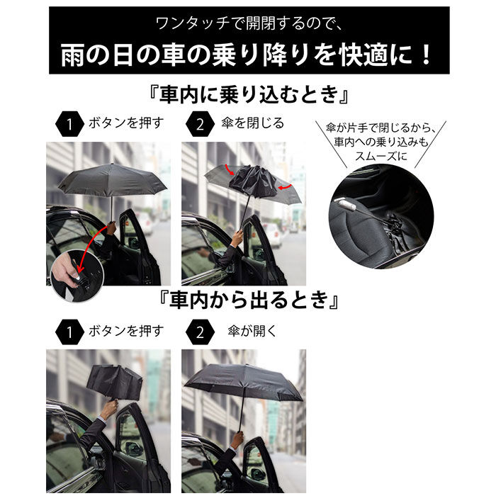 BACKYARD FAMILY「折りたたみ傘 自動開閉 メンズ 59cm 通販 折り畳み傘 自動開閉折りたたみ傘 自動開閉傘」|傘|