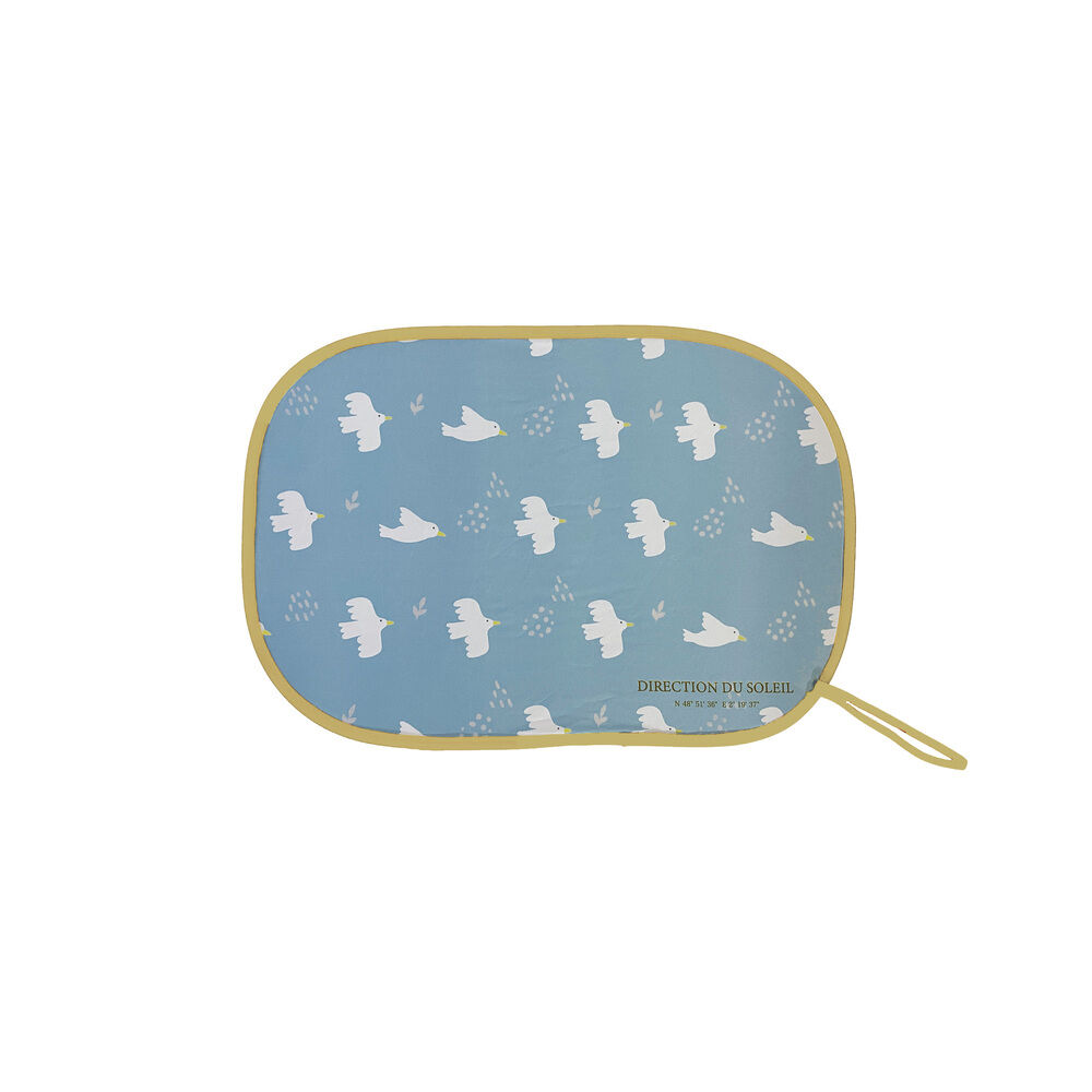 BACKYARD FAMILY「ニコット サンシェード 車 通販 ポップアップサンシェード 日よけ 日除け 車用 設置簡単 動物」|その他|ブルー1