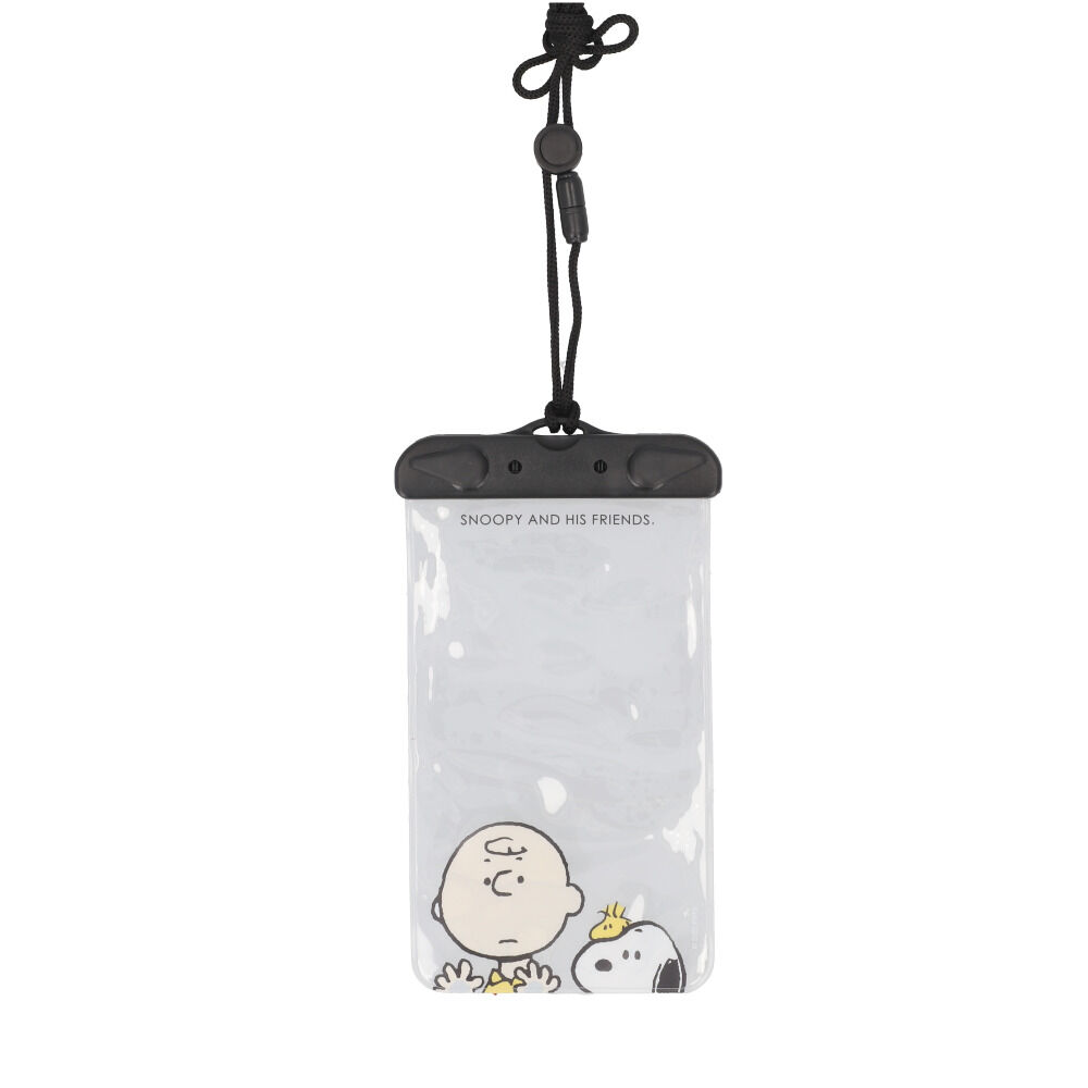 BACKYARD FAMILY「グルマンディーズ ポーチ キャラクター 防水ポーチ 通販 小物入れ 防水 防滴 防水タイプ」|ポーチ|ブラック1