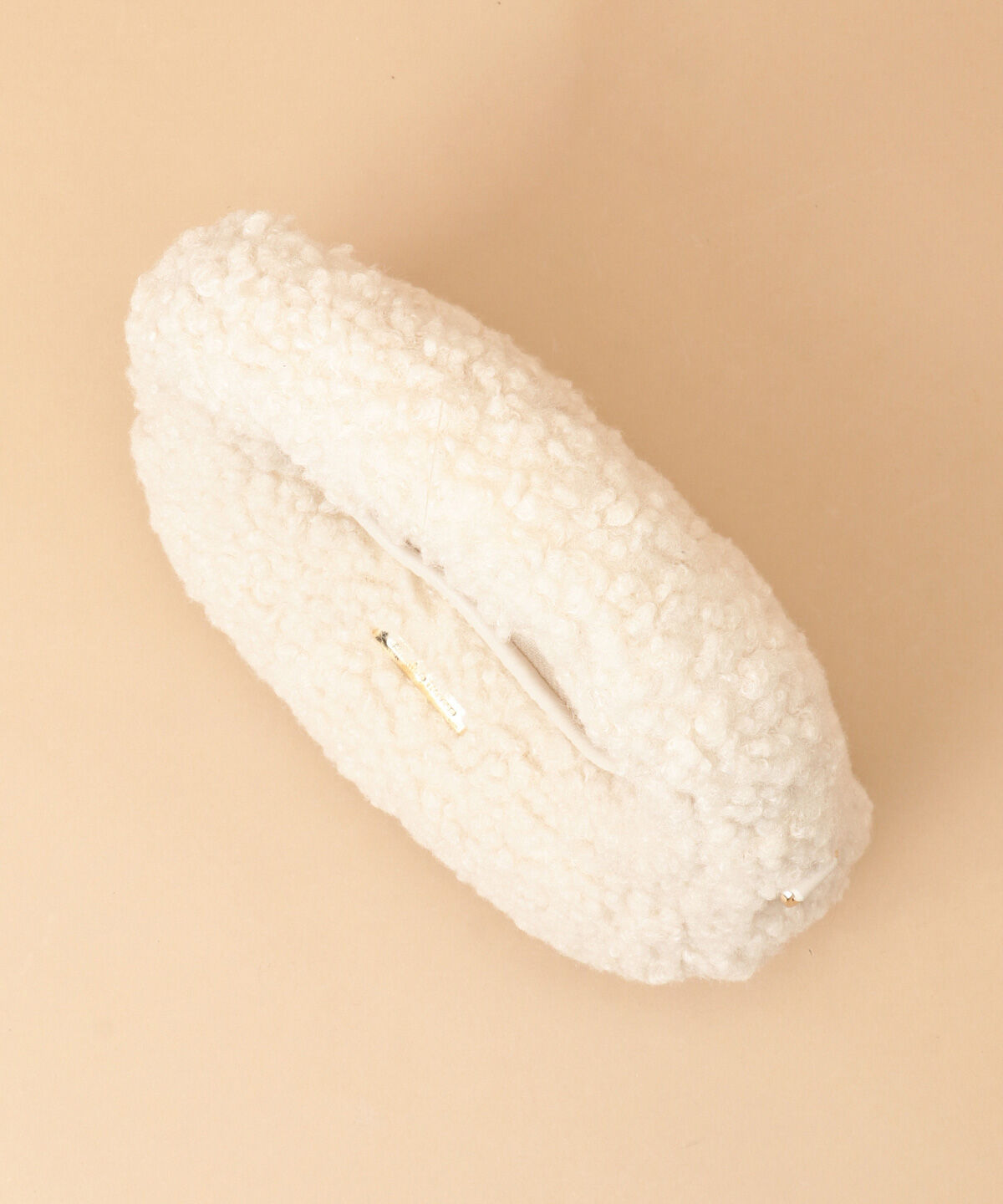 Samantha Thavasa「カールファー ハーフムーンバッグ」|ハンドバッグ|