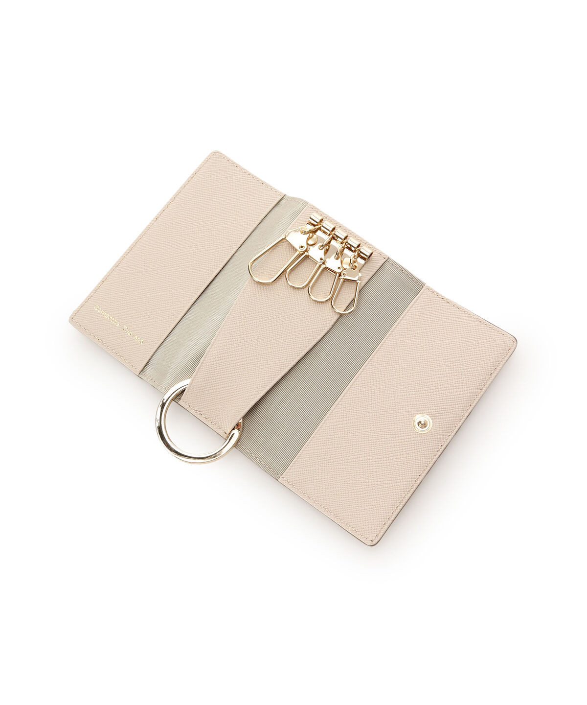 Samantha Thavasa「[Newカラー]Pomme d'espoir ポムディスポワール バイカラーキーケース」|キーケース|