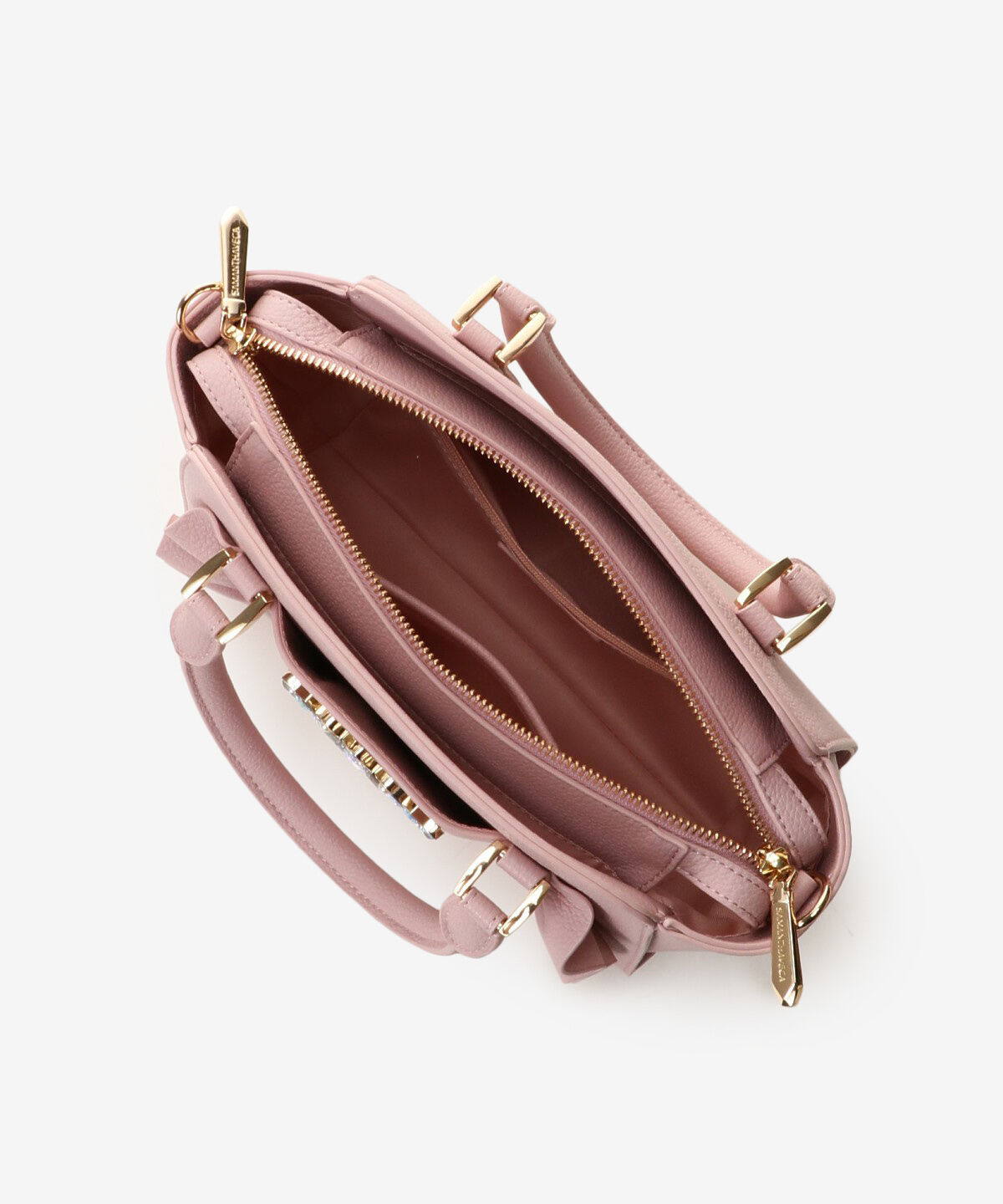 Samantha Vega「ビジューフリルハンドバック」|ハンドバッグ|