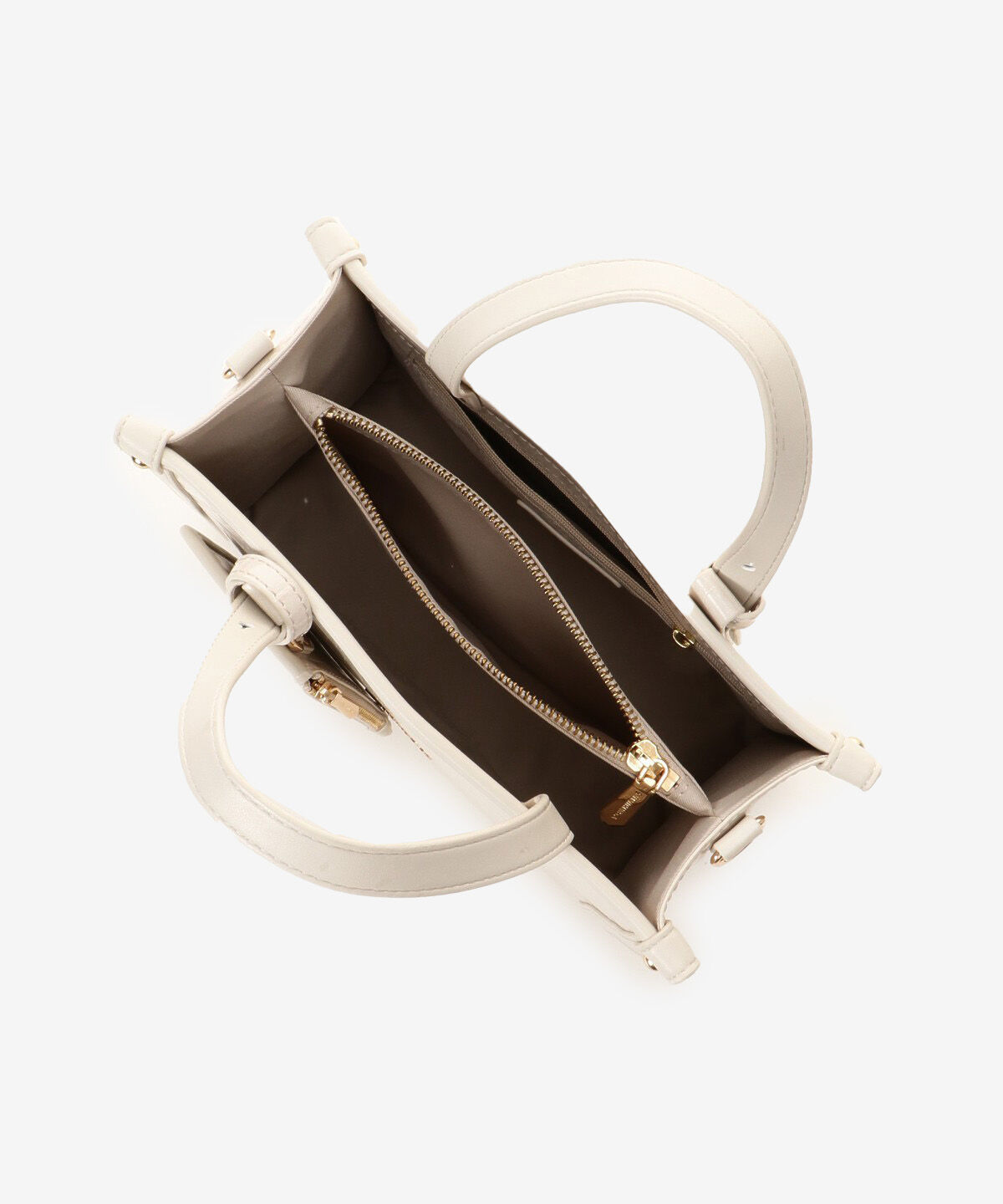 Samantha Vega「クロコ調シンプル横型ハンドバッグ」|ハンドバッグ|