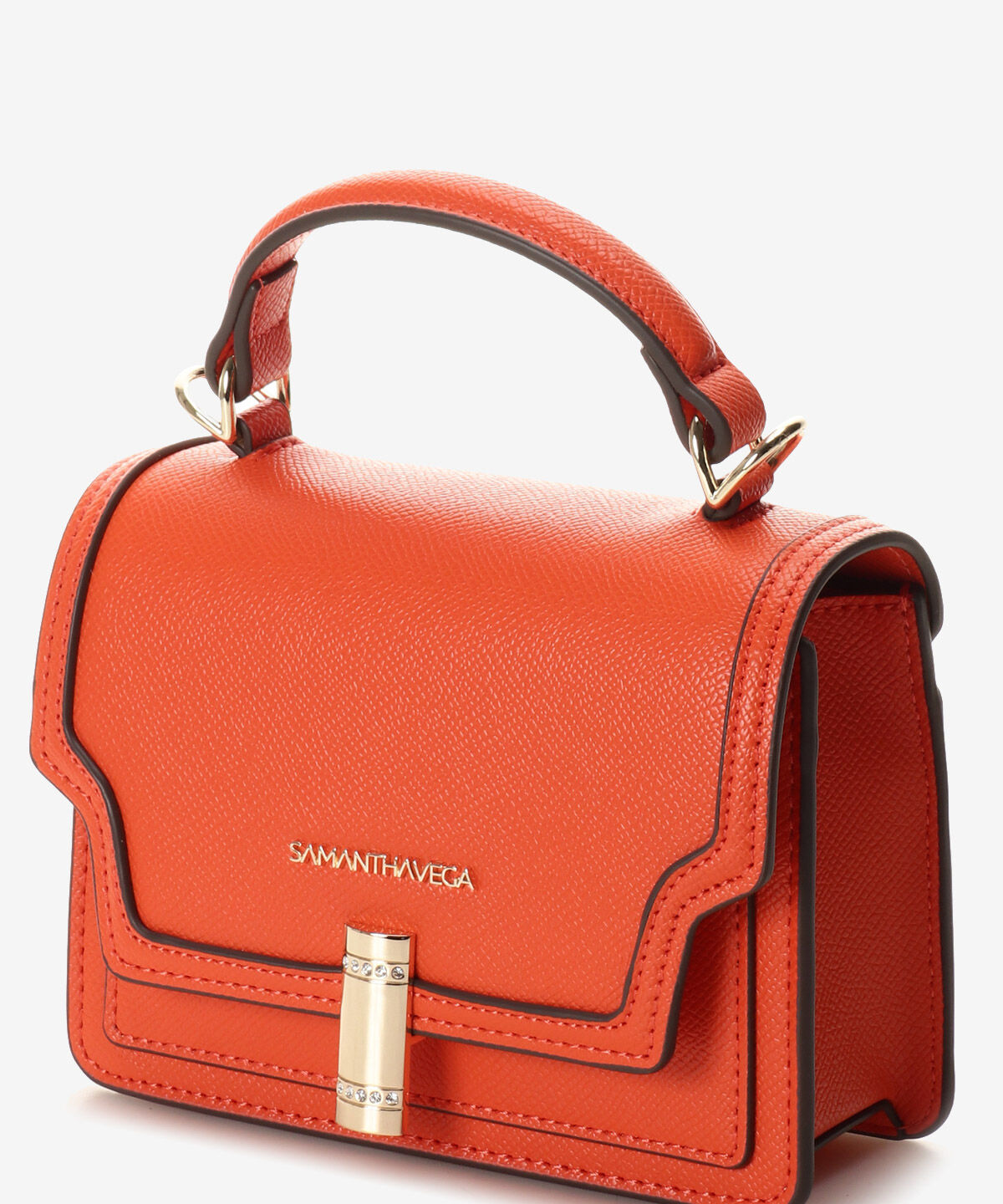 Samantha Vega「サイドビジューワンハンドルショルダーバッグ」|ショルダー・メッセンジャー|