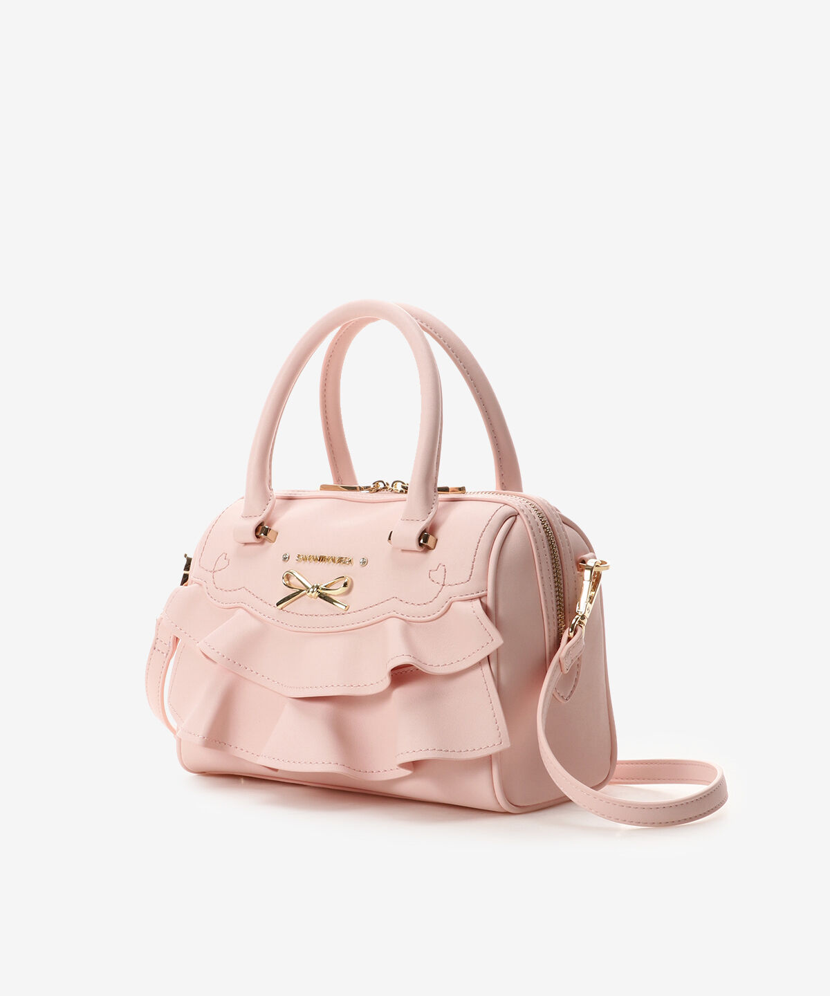 Samantha Vega「フリルリボンハンドバッグ」|ハンドバッグ|