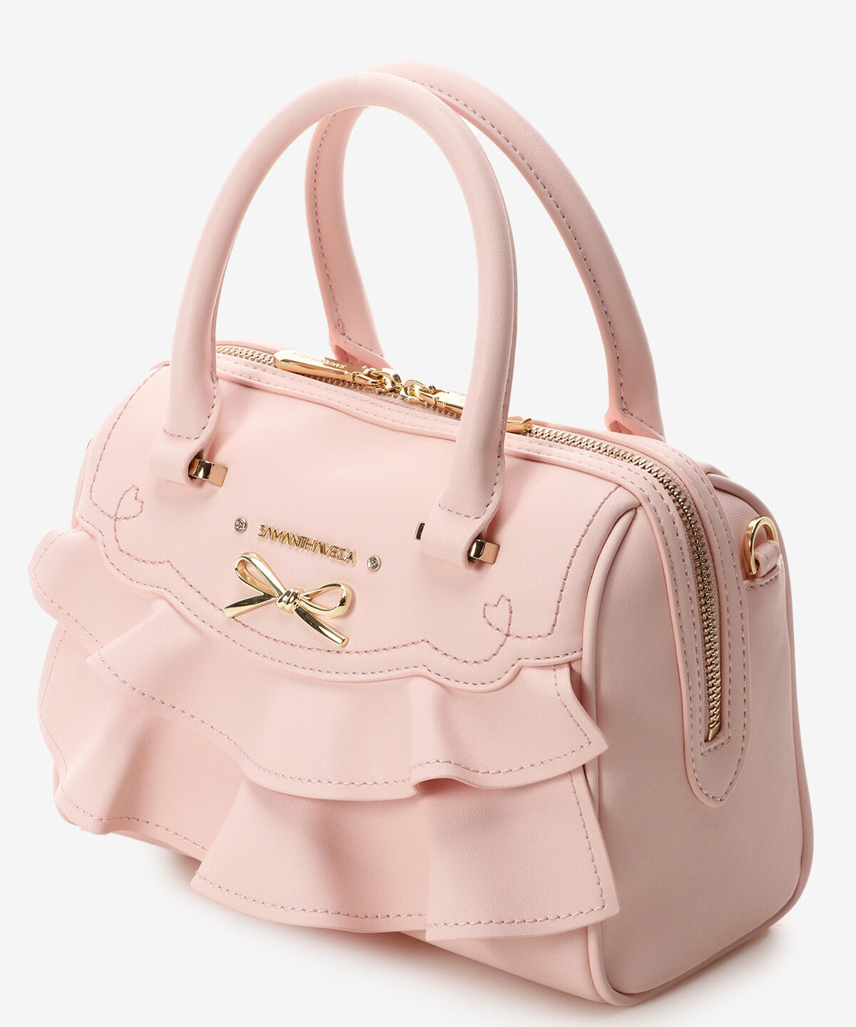 Samantha Vega「フリルリボンハンドバッグ」|ハンドバッグ|