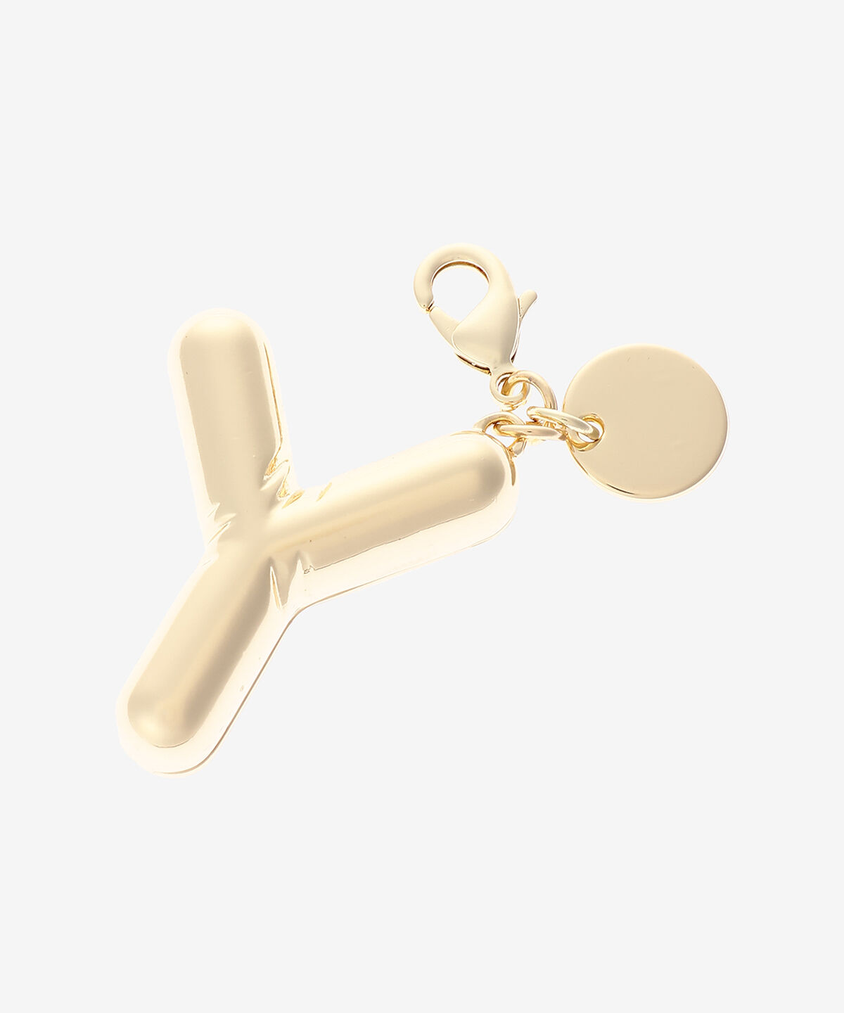 Samantha Vega「バルーンイニシャルファスナーチャーム（Y）」|チャーム・キーホルダー|