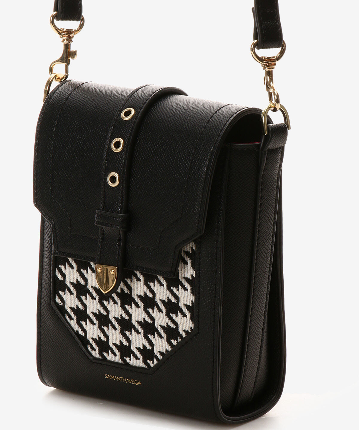 Samantha Vega「千鳥格子スマホショルダー」|ショルダー・メッセンジャー|