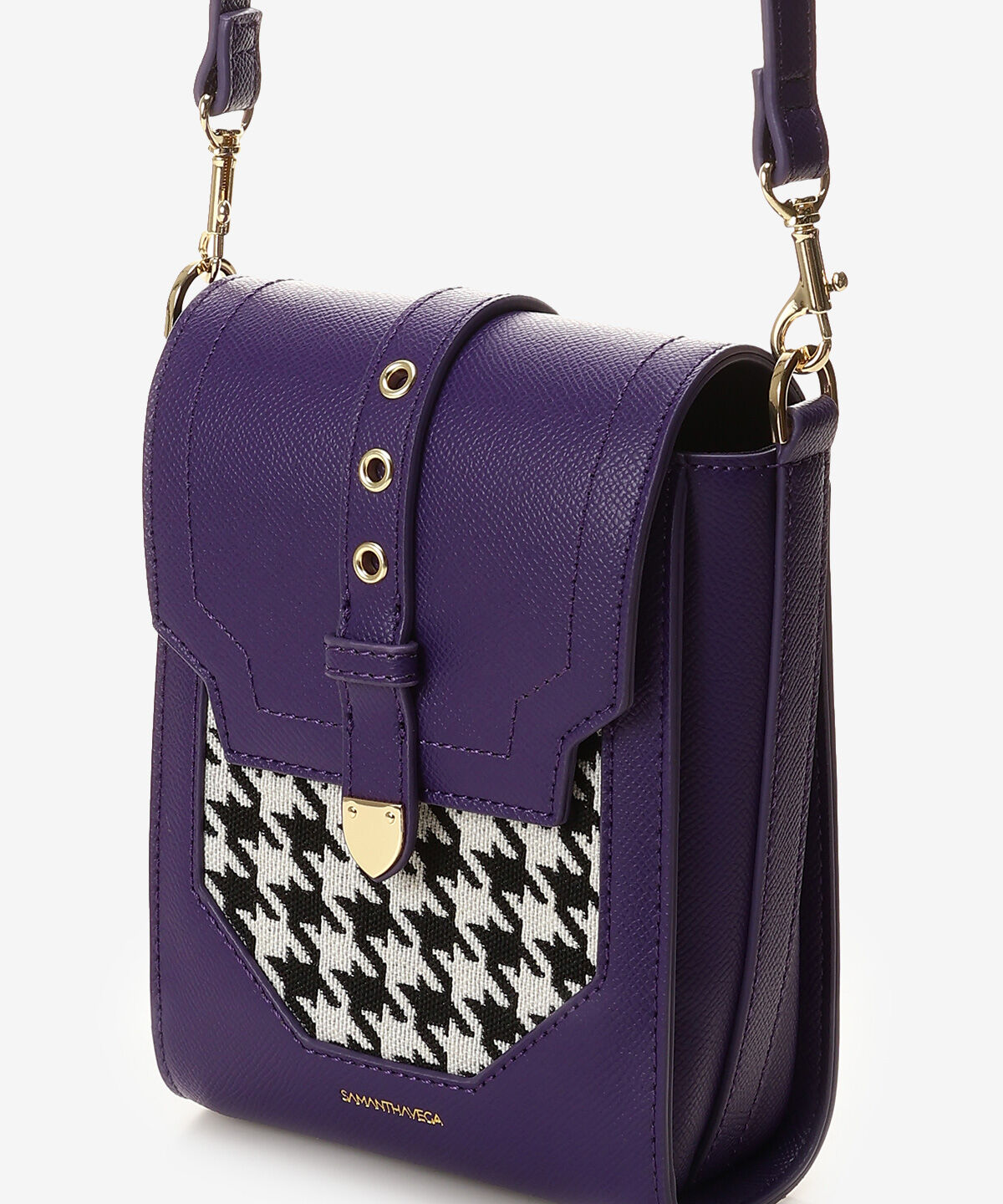 Samantha Vega「千鳥格子スマホショルダー」|ショルダー・メッセンジャー|