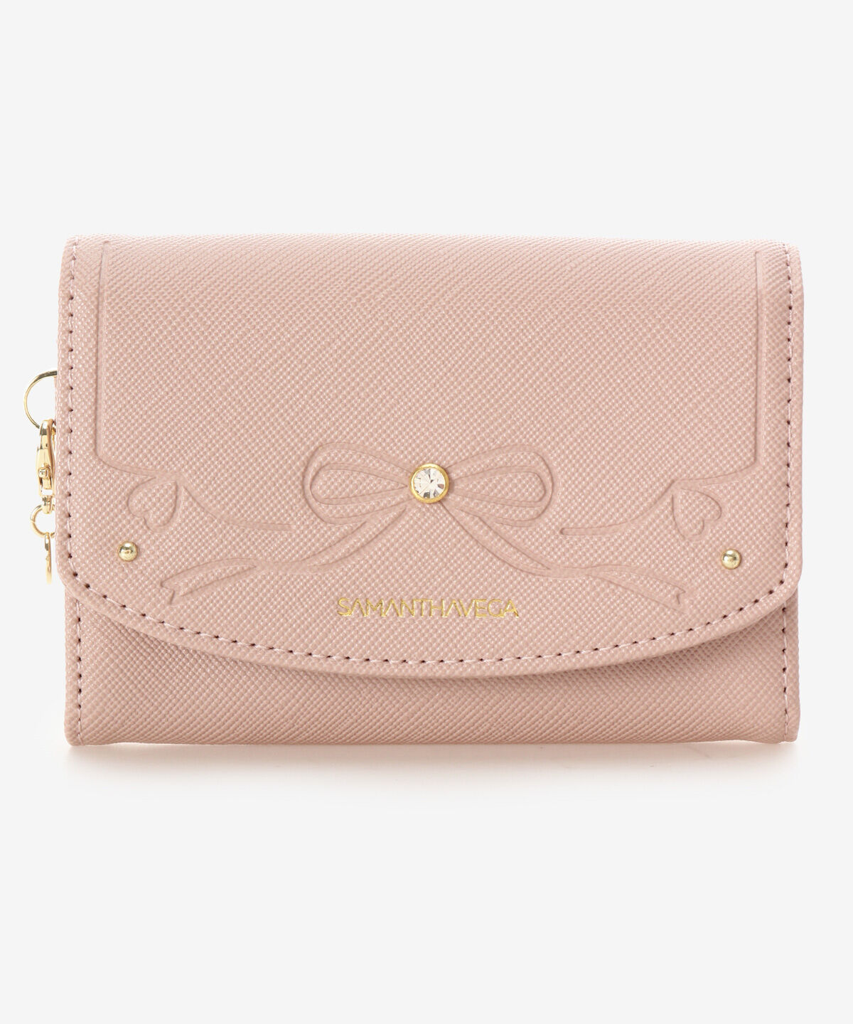 Samantha Vega「エンボスリボンカードケース」|名刺入れ・カードケース|