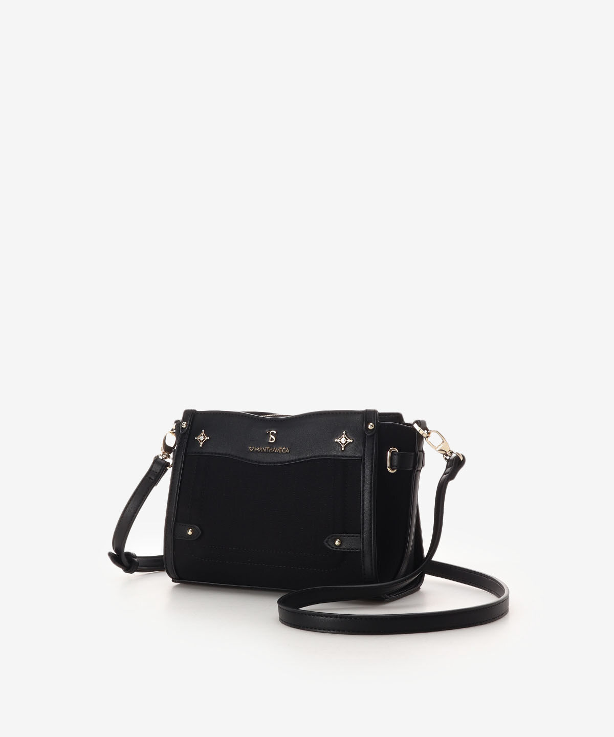 Samantha Vega「バイカラーキャンバスショルダーバッグ」|ショルダー・メッセンジャー|