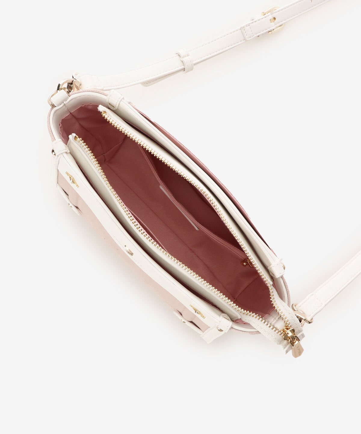 Samantha Vega「バイカラーキャンバスショルダーバッグ」|ショルダー・メッセンジャー|