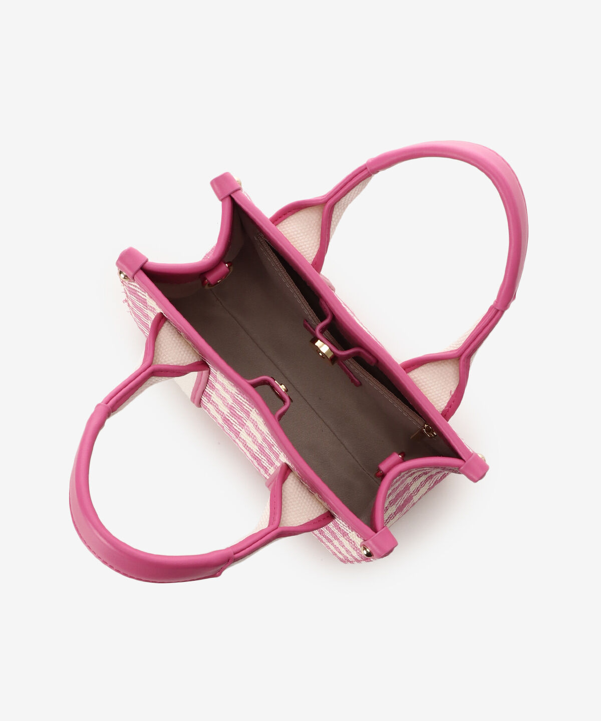 Samantha Vega「ロゴテープギンガムチェックショルダーバッグ（ミニ）」|ショルダー・メッセンジャー|