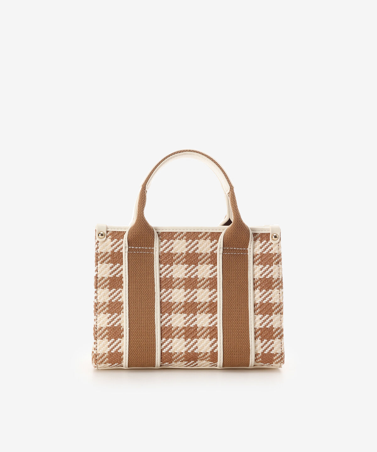 Samantha Vega「ロゴテープギンガムチェックショルダーバッグ（ミニ）」|ショルダー・メッセンジャー|