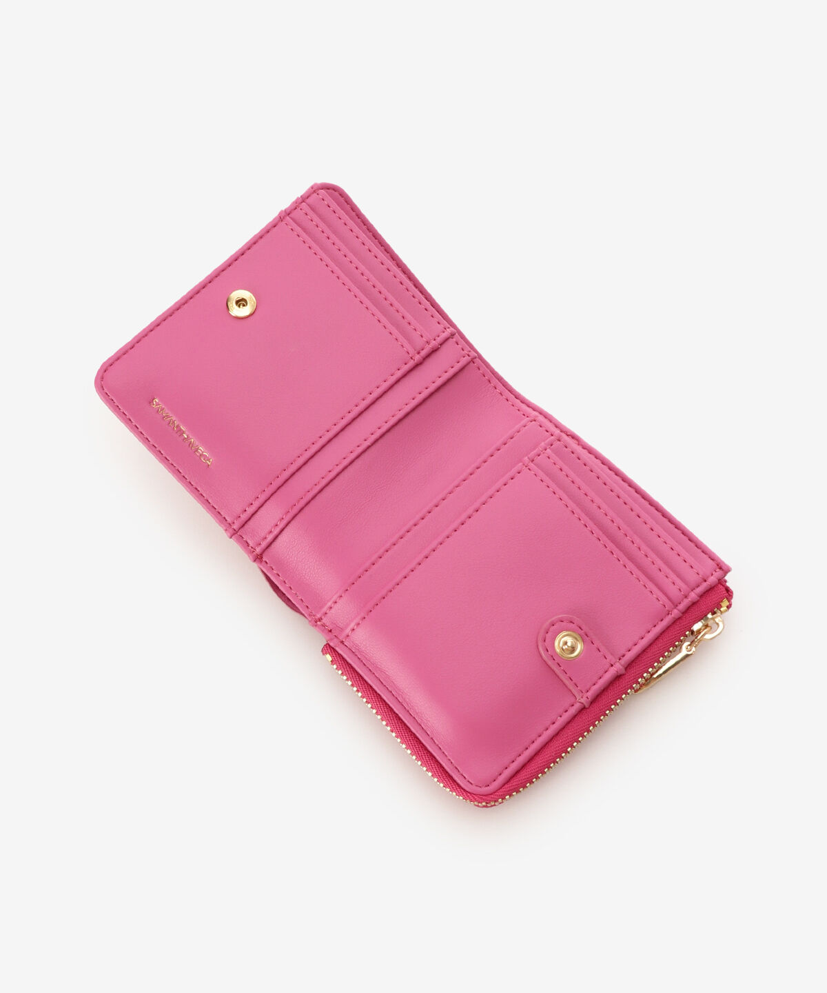 Samantha Vega「ギンガムチェックミニマム財布」|財布|