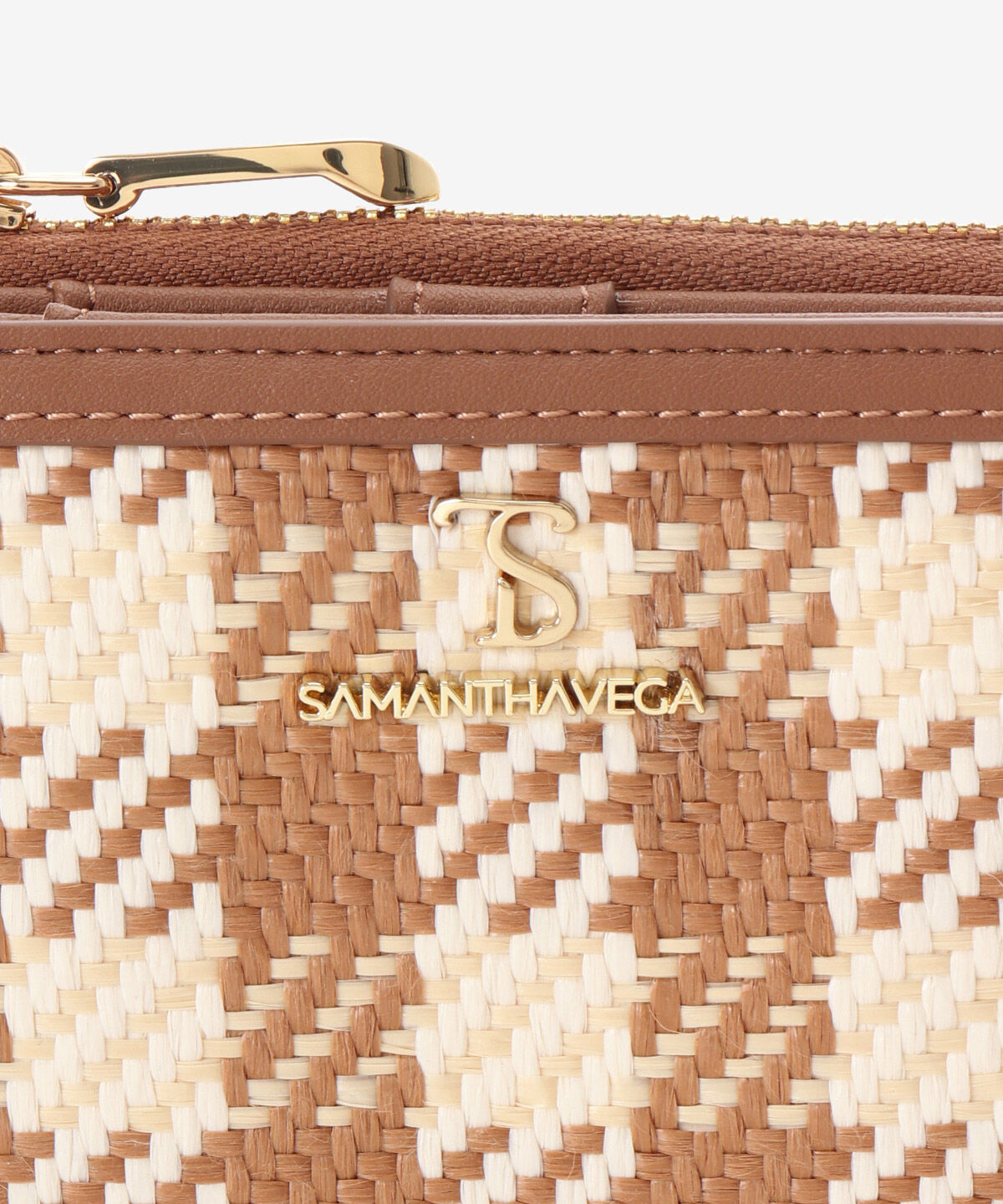 Samantha Vega「ギンガムチェックミニマム財布」|財布|